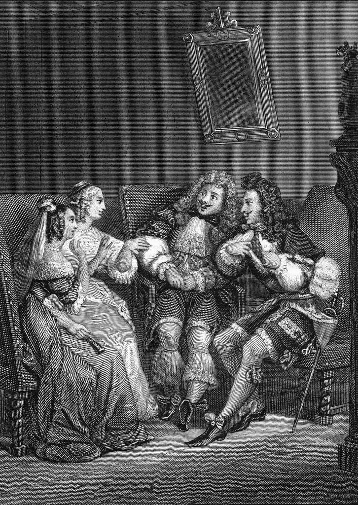 Anonymous_Anonymous_-_Les_precieuses_ridicules_engraving_dapres_Vernet_from_Works_by_Jean-Bapt...jpg